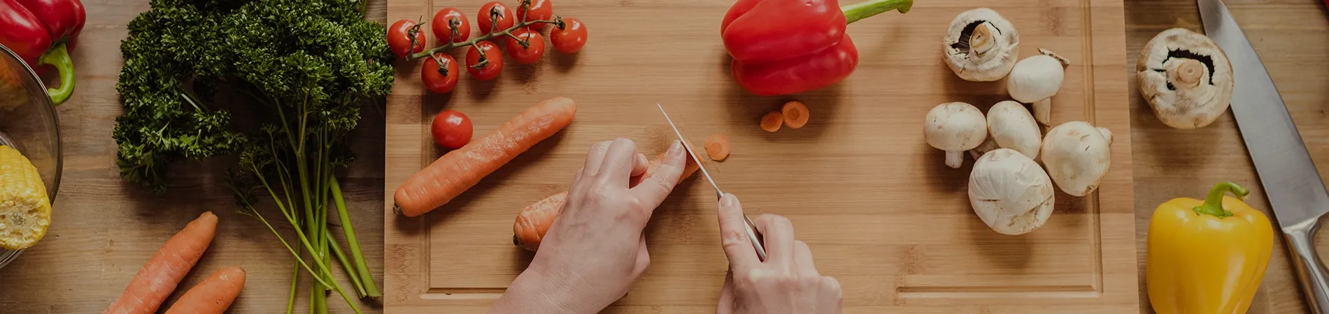 Recipes page banner image
