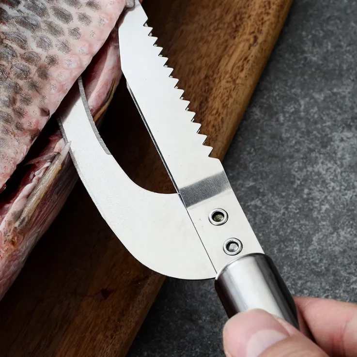 Fish maw kitchen knife - stainless Fish maw kitchen knife - stainless
