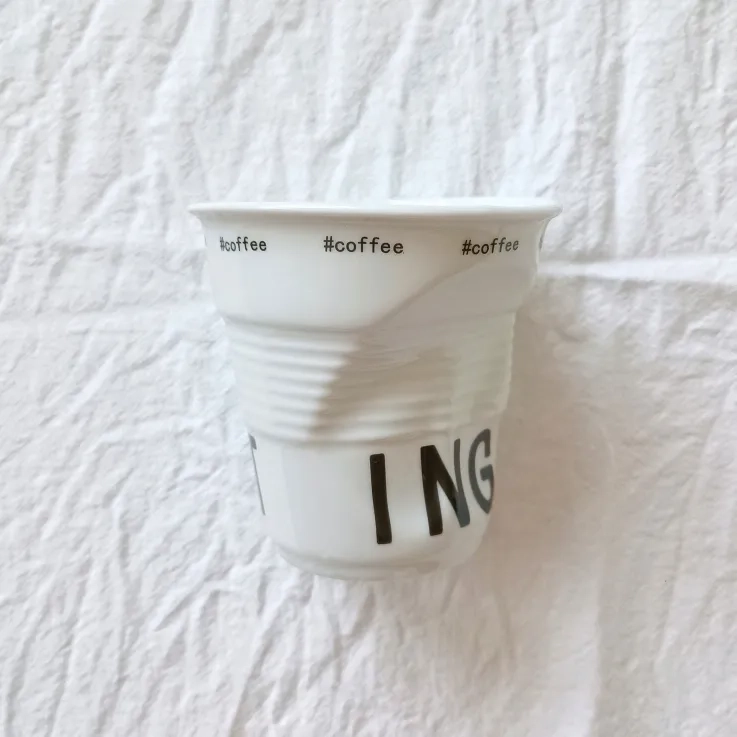 French ceramic cup, creative design French ceramic cup, creative design