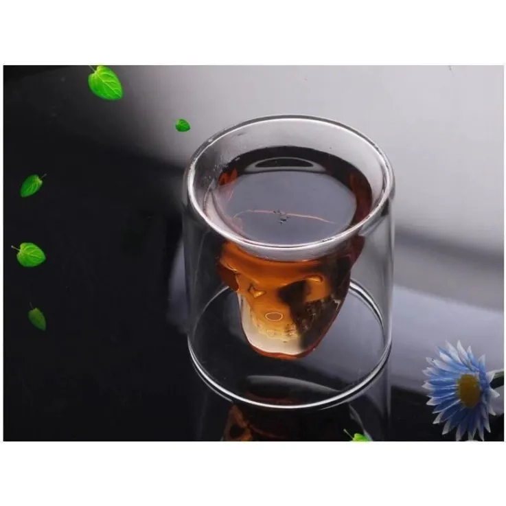 Skull Head Glass Shot - 5oz Skull Head Glass Shot - 5oz