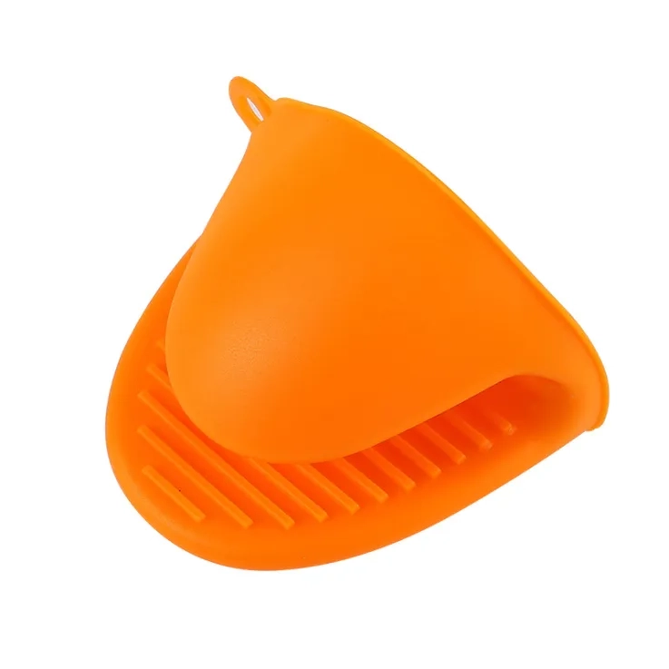 Non-slip silicone baking glove - Orange Non-slip silicone baking glove - Orange